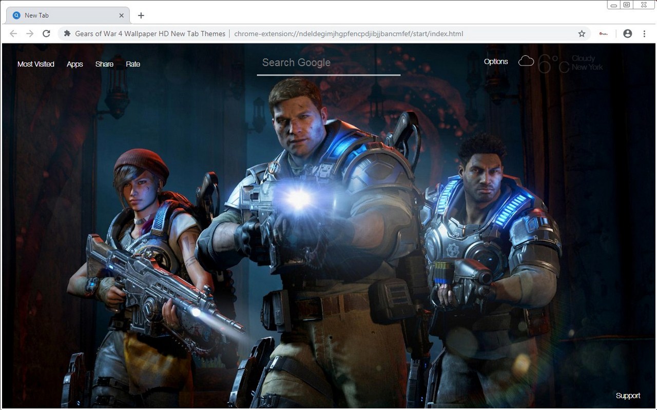 Gears of War 4 Wallpaper HD New Tab Themes