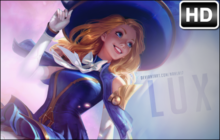 League of Legends Lux Wallpaper HD LoL Lux New Tab